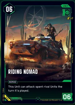 Riding Nomad