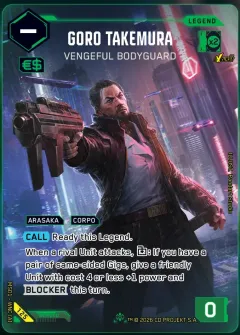 Goro Takemura - Vengeful Bodyguard