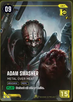 Adam Smasher Metal over meat