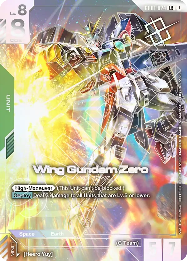 Wing Ramp | Gundam Card Game Decklist