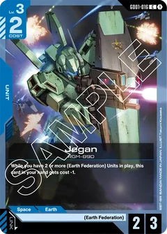 Earth Fed Rush | Gundam Card Game Decklist