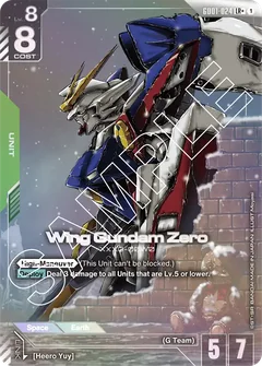 Red/Green Wing Gundam Zero Deck | Gundam Card Game Decklist