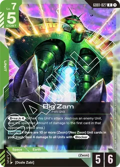 Zeon Midrange | Gundam Card Game Decklist