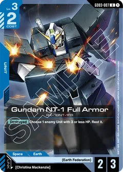 Gundam NT-1 Deck | Gundam Card Game Decklist