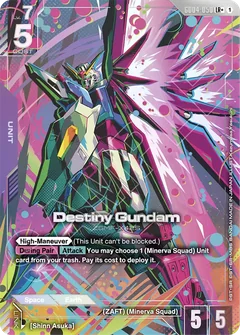 Destiny Gundam | GD04-050 | LR Card | Gundam Card Game
