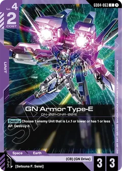 Purple/Red CB gd04 Tieria | Gundam Card Game Decklist