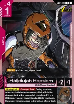 Purple/Red CB gd04 Tieria | Gundam Card Game Decklist