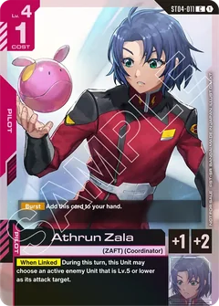 Athrun Zala | ST04-011-ALT1 | C+ Card | Gundam Card Game