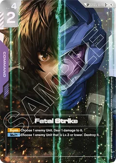 Fatal Strike | ST05-014-ALT2 | C Card | Gundam Card Game