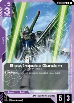 Purple/Red ZAFT ST09 | Gundam Card Game Decklist