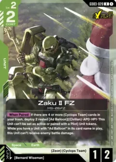 War in the Pocket | Gundam Card Game Decklist