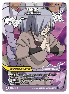 Sakon Fists Barrage