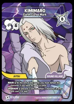 Kimimaro Earth Curse Mark