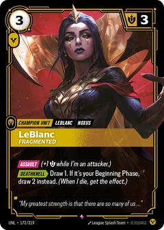 LeBlanc Draft 1 | Riftbound Decklist