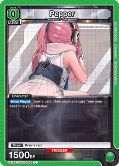 Green Nikke Alice Rupee | Union Arena (English) Deckbuilder Decklist