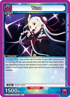 Yuna Purple SAO Deck | Union Arena (English) Deckbuilder Decklist